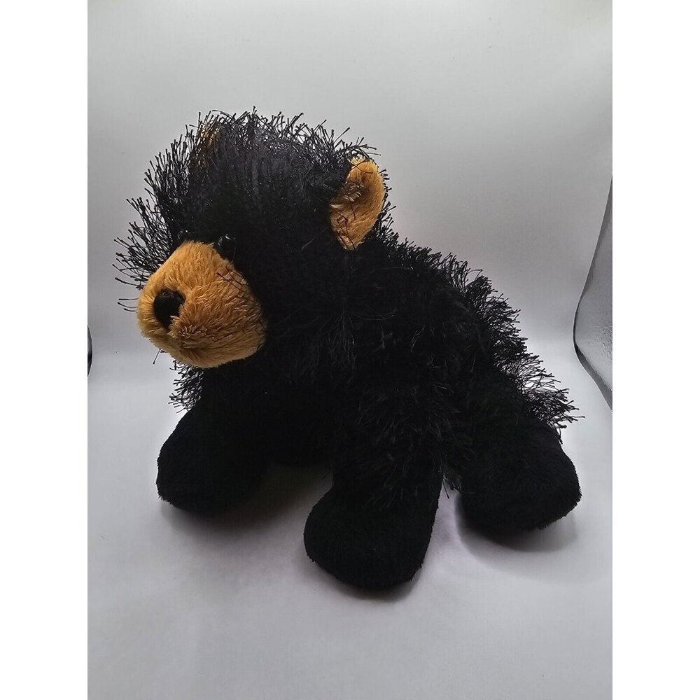 Ganz Webkinz Black Bear Plush Stuffed Animal Retired No Code HM004